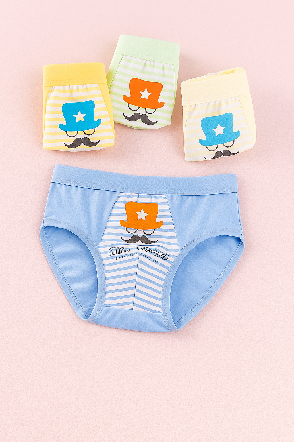 Kids’ Underwear – Mixed Colors & Design (Pack of 12)