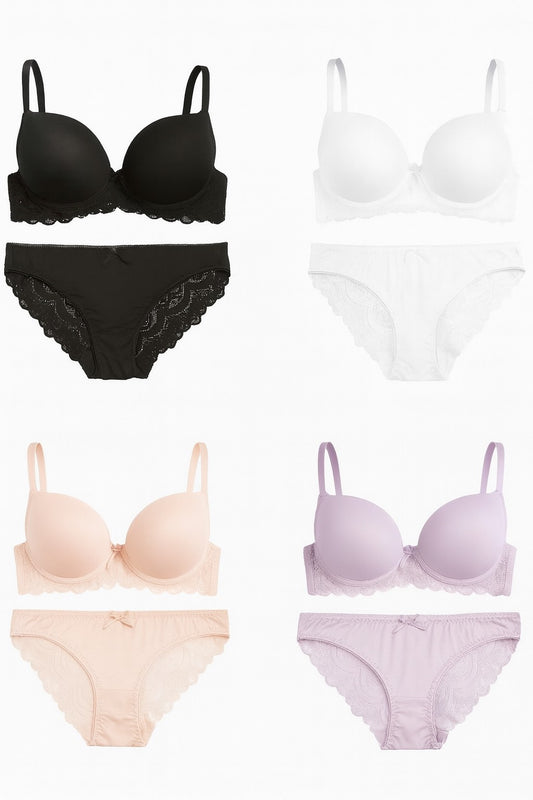 Women’s Underwear Set – Mixed Colors (Pack of 6)