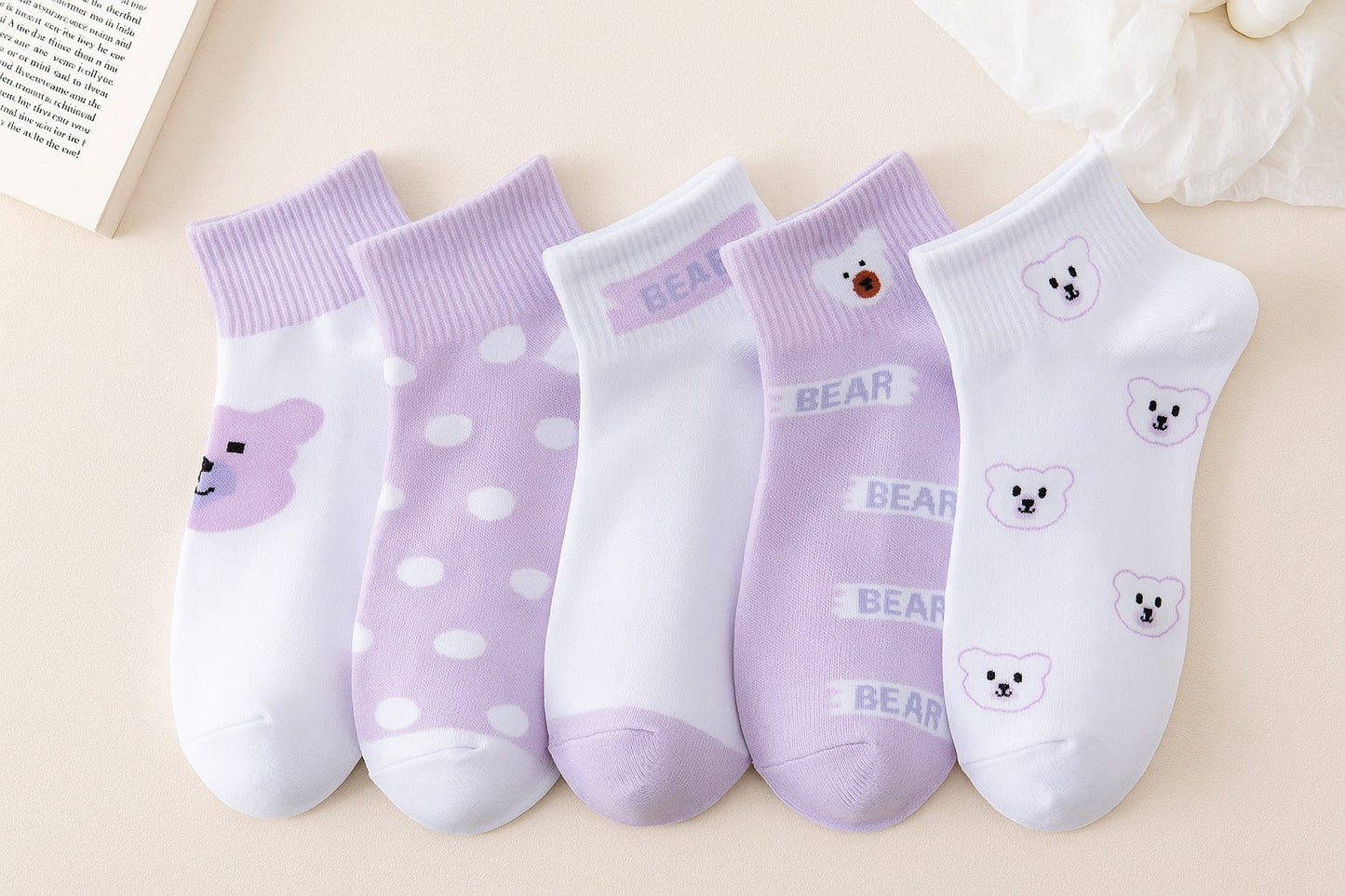 Kids Socks Mixed Design - Pack of 10