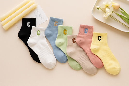 Kids’ Socks – Mix Colour Design (Pack of 10)