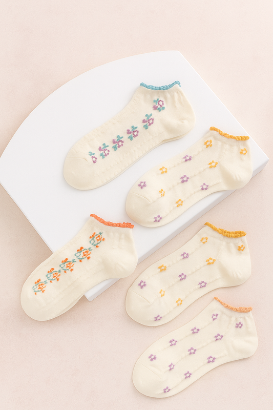 Kids’ Socks – Mixed Designs (Pack of 10)
