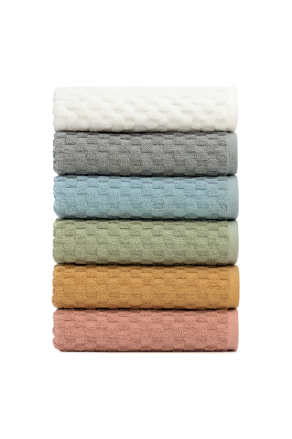 Large Towels - Mixed Colors (75 x 130 cm) Pack of 6